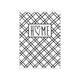 Darice • embossing sjabloon home met diagonaal patroon