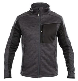 Dassy midlayer vest convex grijs zwart xxl