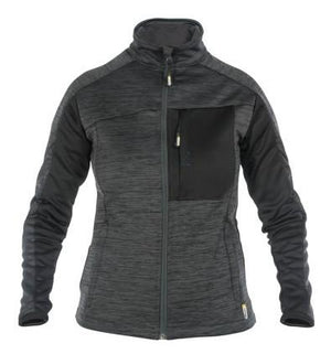 Dassy midlayer vest convex women grijs zwart 2xl