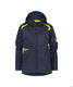 Dassy softshell kalama women polyester nachtblauw fluogeel l
