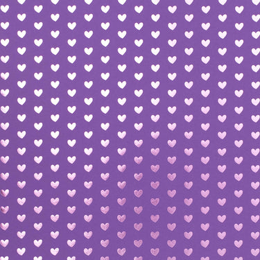 Bazzill • foil heart 30,5x30,5cm gummy bear