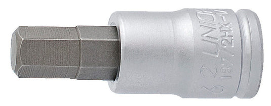 Unior dopsleutel-schroevendraaier 1 4 inbus 187 2hx 4