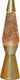 I-total lavalamp - lava lamp - sfeerlamp - 40x11 cm - glas aluminium - 30w - glitter - goud - xl1770