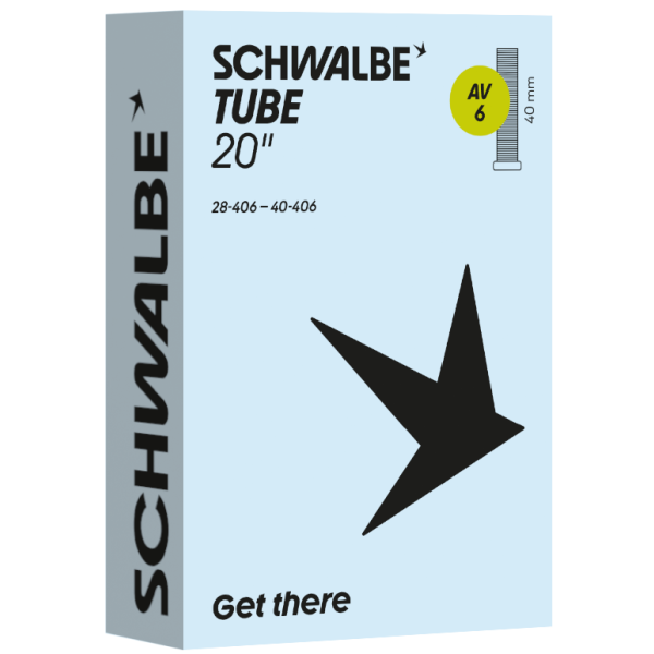 ギャラリービューアに画像をロードする, Schwalbe binnenband av6 20 28 40-406 av 40mm
