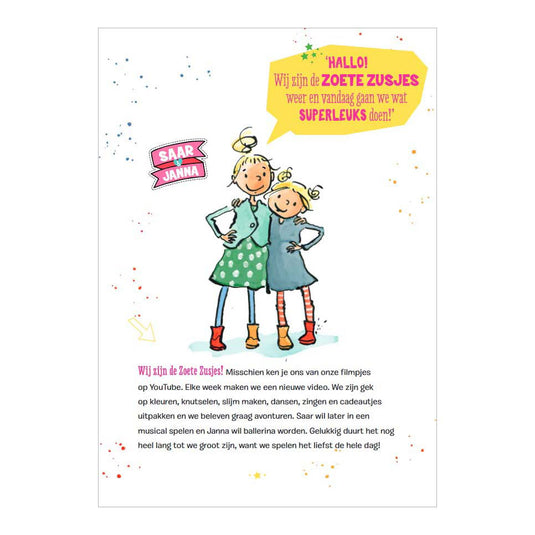 Centraal boekhuis de zoete zusjes logeren bij tante taart