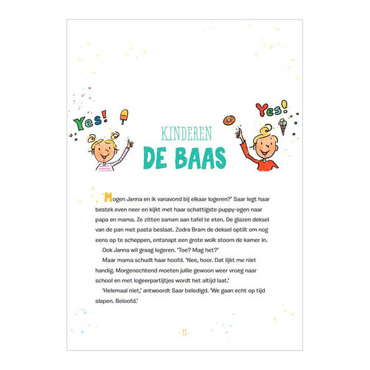 Centraal boekhuis de zoete zusjes zijn de baas