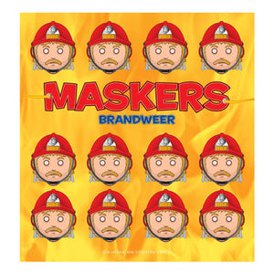Centraal boekhuis maskers: brandweer