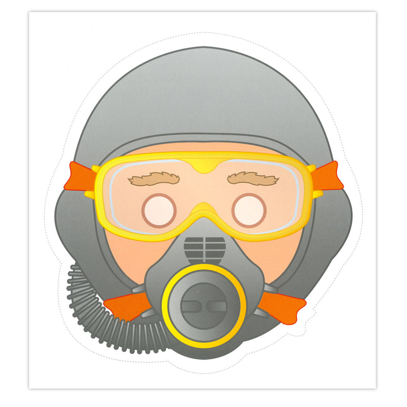 Load image into Gallery viewer, Centraal boekhuis maskers: brandweer
