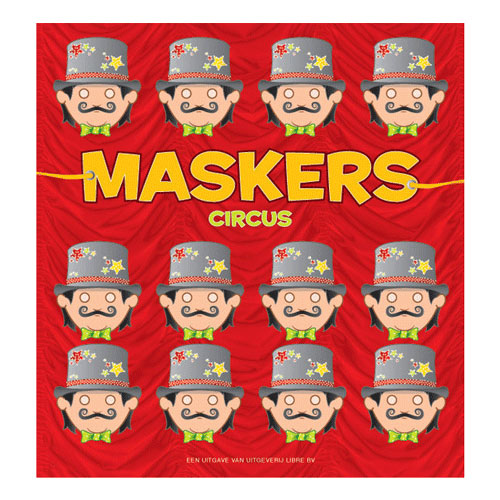 Load image into Gallery viewer, Centraal boekhuis maskers: circus
