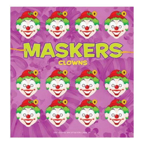 Load image into Gallery viewer, Centraal boekhuis maskers: clowns
