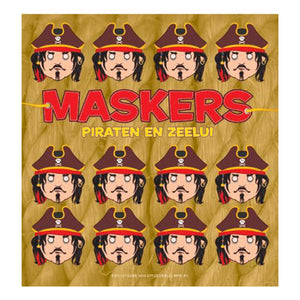 Centraal boekhuis maskers: piraten en zeelui