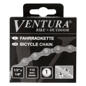 Ventura 1 speed singlespeed gear hub chain