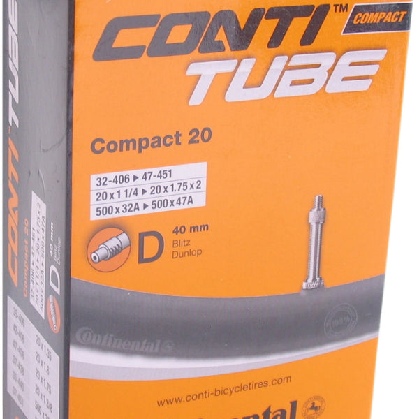 Continental binnenband Compact 20 x 1.75 hv 40mm