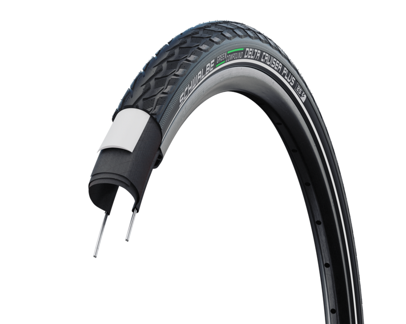 Afbeelding laden in galerijviewer, Schwalbe draadband motion road cruiser plus 50-622 +r zwart
