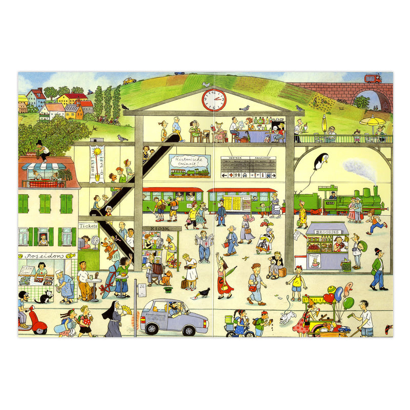 Load image into Gallery viewer, Centraal boekhuis zonnige zomer
