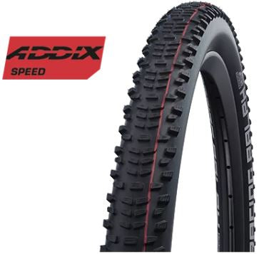 Load image into Gallery viewer, Vouwband Schwalbe Racing Ralph Super Ground 29 x 2.25 57-622 mm - zwart

