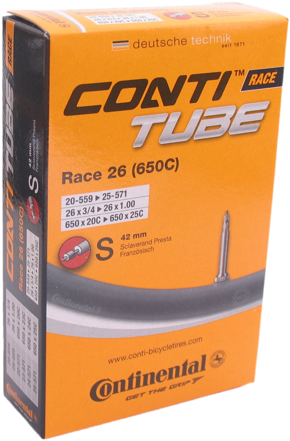Continental bnb Race 26 (650C) 26 x 1 fv 42mm