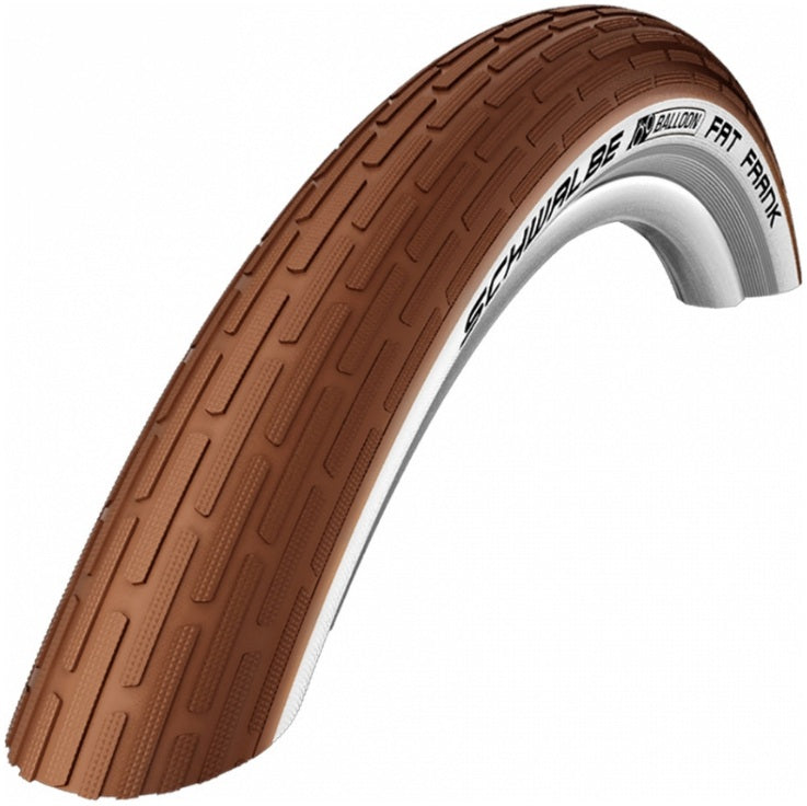 Load image into Gallery viewer, Schwalbe Buitenband Schwalbe Frank K-Guard 28 x 2.00 50-622 mm bruin creme met reflectie
