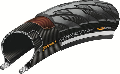 Continental buitenband Contact 28 x 1 1 8 zw refl