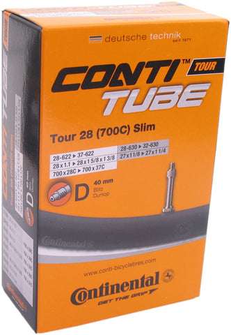 Continental binnenband Tour 28 Slim 28 x 1 3 8 X 1 5 8 hv 40mm