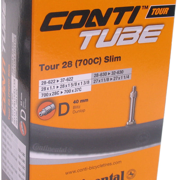 Continental binnenband Tour 28 Slim 28 x 1 3 8 X 1 5 8 hv 40mm