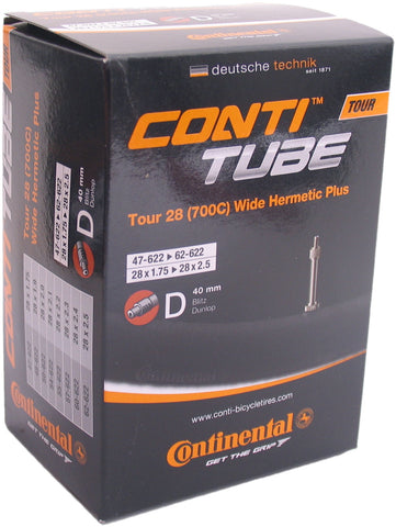 Continental binnenband Tour 28 Hermetic 28 x 1.75 - 2.50 hv 40mm