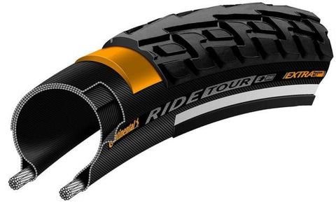 Continental buitenband Ride Tour 28 x 1.60 zw refl