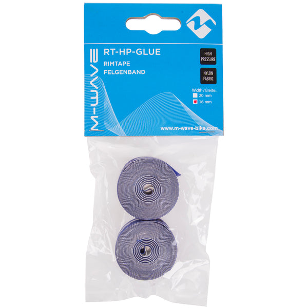 Velglint 12-29 M-Wave RT-HP-Glue hoge druk 16 mm - blauw (1 set)