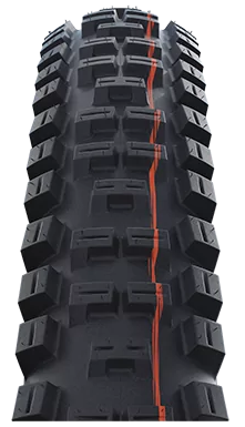 Load image into Gallery viewer, Vouwband Schwalbe Big Betty Super Gravity 29 x 2.40 62-622 mm - zwart bruin
