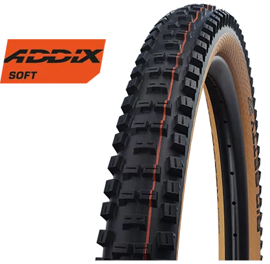 Vouwband Schwalbe Big Betty Super Gravity 29 x 2.40 62-622 mm - zwart bruin