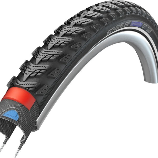 Schwalbe buitenband Marathon 365 Perf G-G 28 x 1.40 zw refl