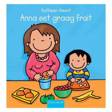 Centraal boekhuis anna eet graag fruit