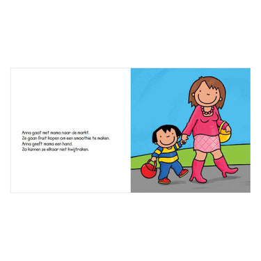 Centraal boekhuis anna eet graag fruit