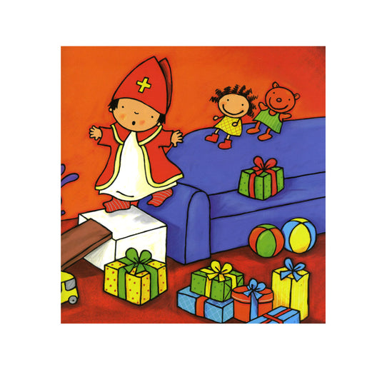 Centraal boekhuis klaasje sinterklaasje. 4+ aangepaste 6de