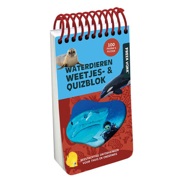 Centraal boekhuis freek vonk weetjes- quizblok - waterdieren