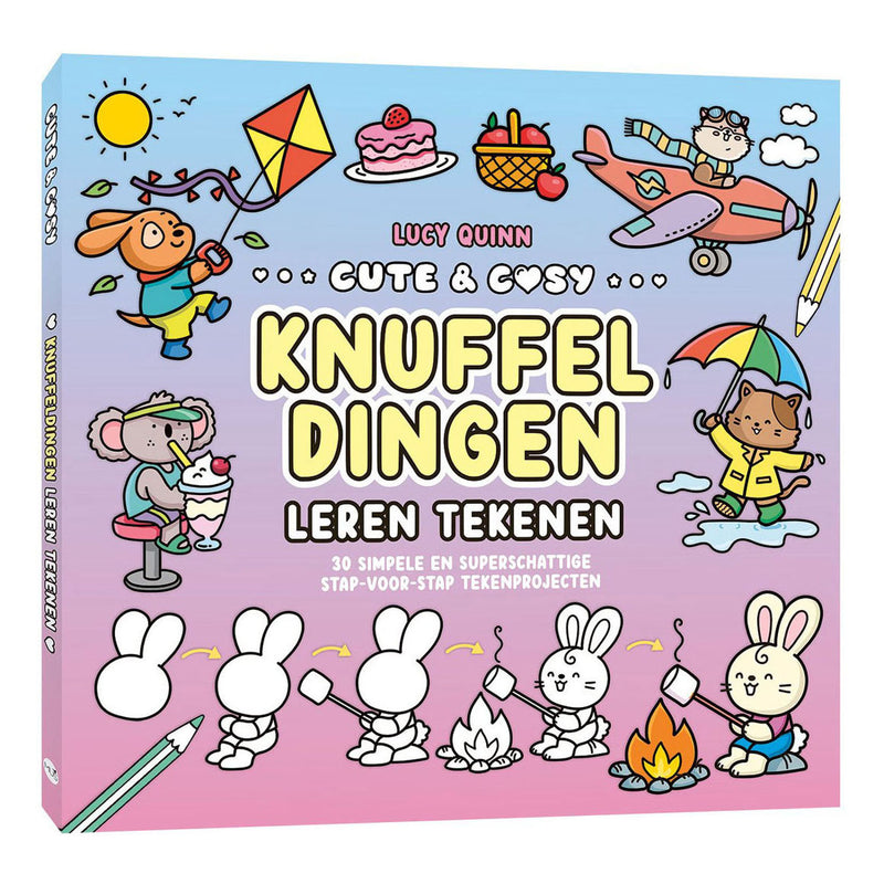 Chargez l'image dans la visionneuse de la galerie, Centraal boekhuis cute cosy leren tekenen - knuffeldingen
