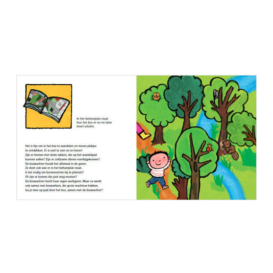 Centraal boekhuis de boswachter prentenboek