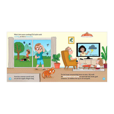 Centraal boekhuis onweer kinderboek