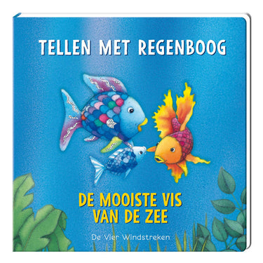 Centraal boekhuis tellen met regenboog - kartonboekje