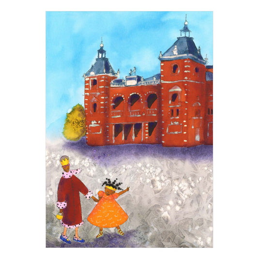 Centraal boekhuis prinses arabella in het theater - prentenboek
