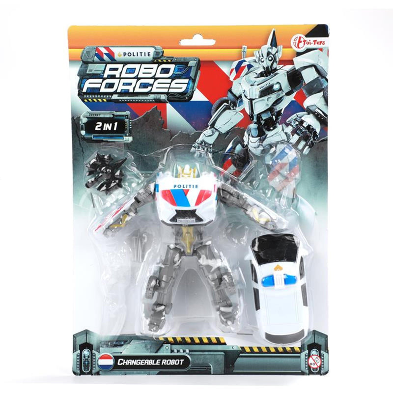 Load image into Gallery viewer, Toi-toys toi toys veranderrobot politieauto
