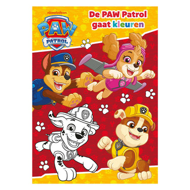Big balloon paw patrol - paw patrol kleurblok