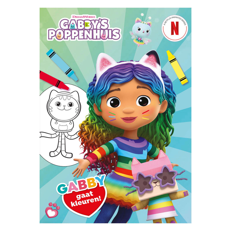 Afbeelding laden in galerijviewer, Big balloon gabby's poppenhuis - gabby gaat kleuren
