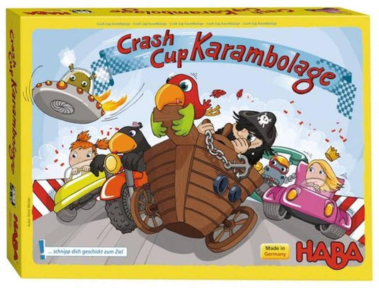 Haba crash cup karambolage spel