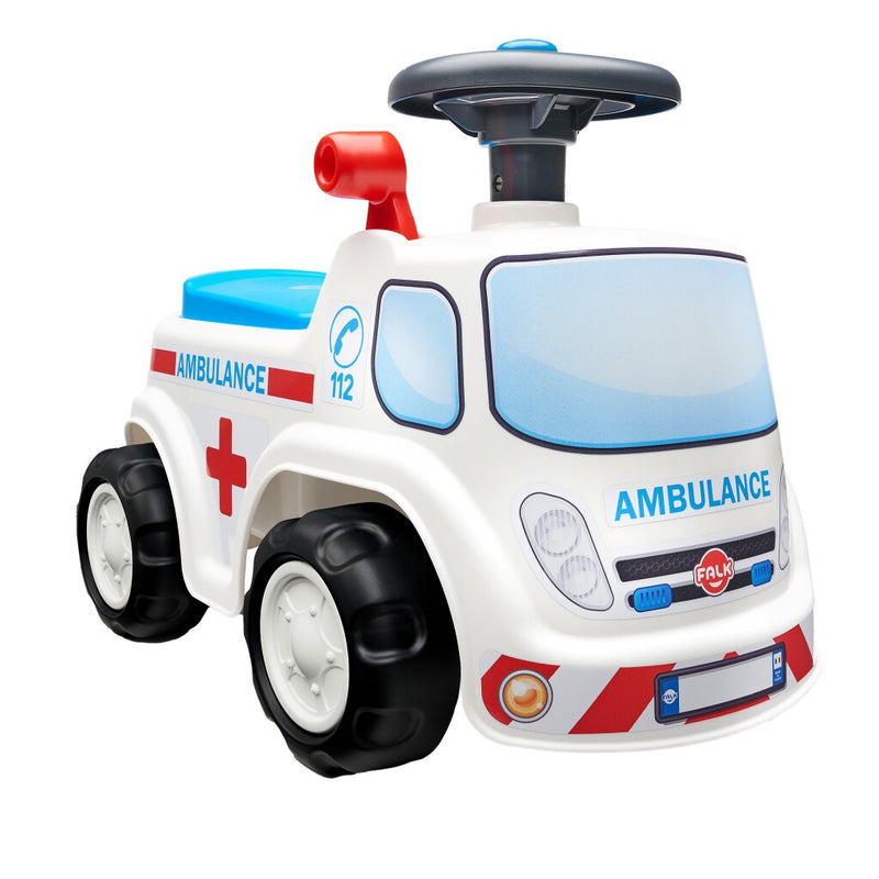 Load image into Gallery viewer, Falk loopwagen ambulance 1+
