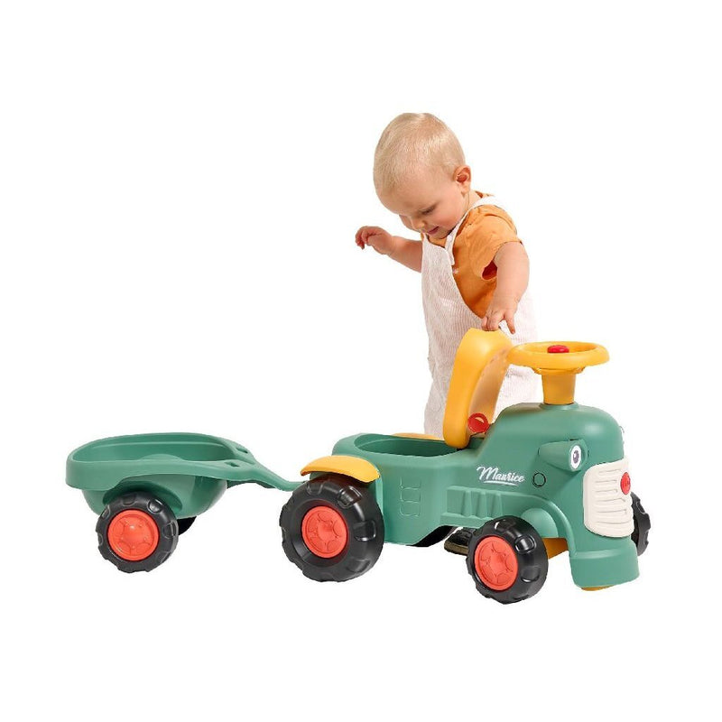 Load image into Gallery viewer, Falk maurice looptractor set groen geel
