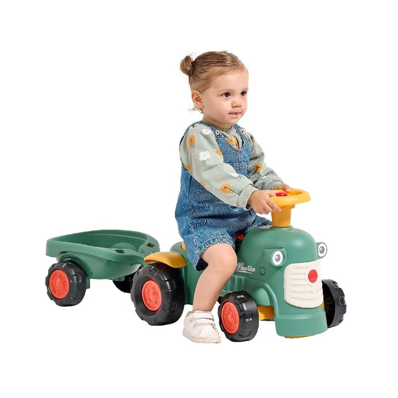 Load image into Gallery viewer, Falk maurice looptractor set groen geel
