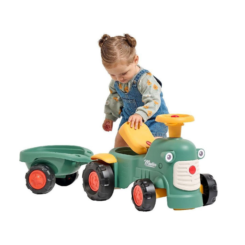 Load image into Gallery viewer, Falk maurice looptractor set groen geel

