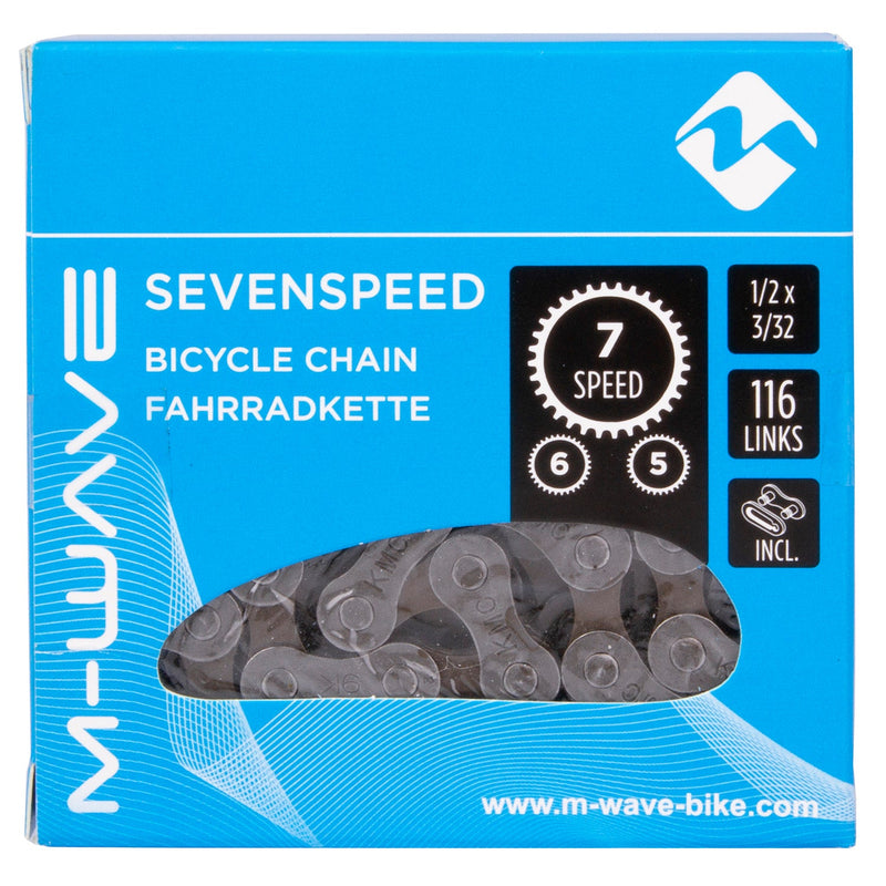 Load image into Gallery viewer, M-Wave M-wave ketting kmc 5 6 7 speed 1 2x3 32 116 schakels blister
