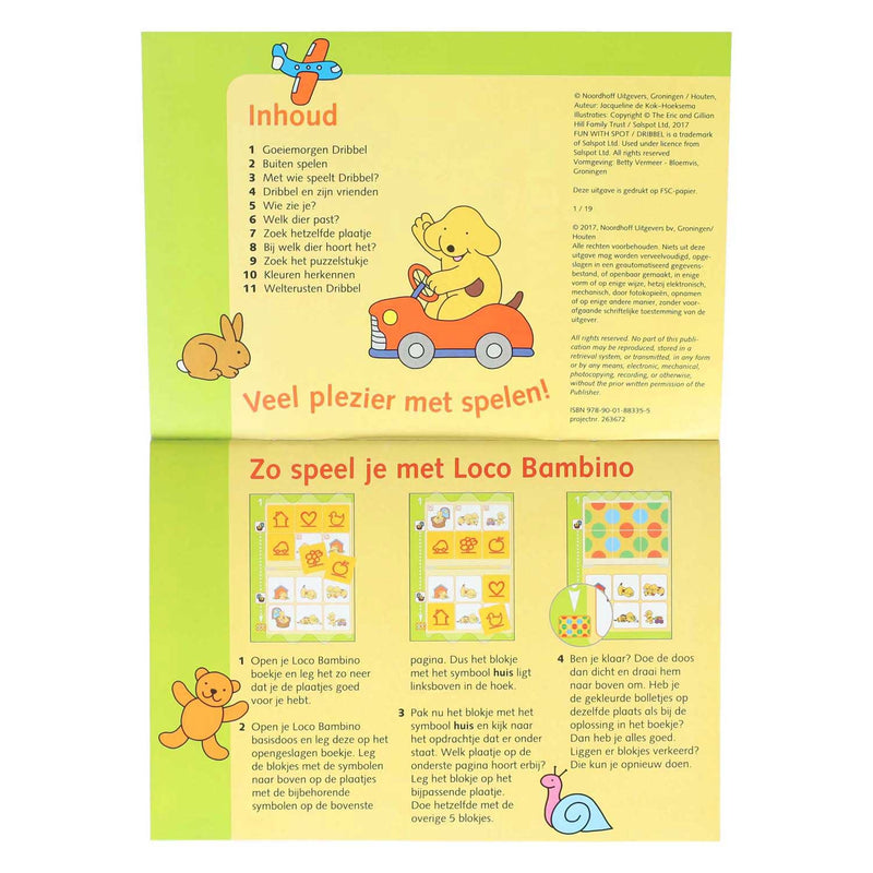 Load image into Gallery viewer, Loco bambino - dribbel en zijn vriendjes 3-5 jaar
